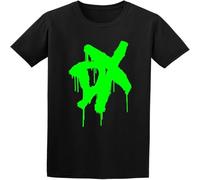 DX Wrestling Generation X Wrestler T-Shirt Mens Unisex Tees Black 3XL