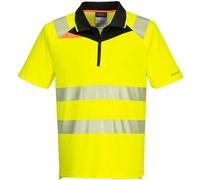 Dx4 Polo Haute Visibilité Mc - S - Jaune/noir Portwest