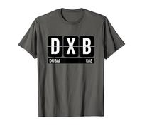 DXB Dubaï Emirats Arabes Voyage Airport Code Country Souvenir T-Shirt