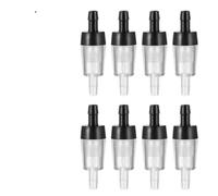 DXBNEZBC Lot de 8 clapets anti-retour unidirectionnels pour ligne d'air d'aquarium - Protection anti-retour pour pompes à air dans les aquariums et systèmes aquatiques (tube standard de 4 à 6 mm
