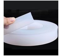 Dxcaicc Bande De Joint en Caoutchouc Silicone Épaisseur 2 mm Feuille Bonne Étanchéité Tampon Blanc Antidérapant Longueur 1 M Plaque,Width 25mm