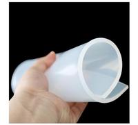 Dxcaicc Feuille en Caoutchouc Silicone Blanche, Épaisseur 2,5mm, Planche Solide Durable, Plaque Souple Plate, Tapis D'artisanat Résistant Aux Déchirures Répétées,60x60cm
