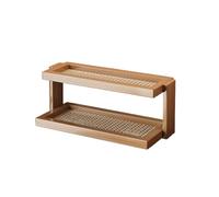 Dxcaicc Organisateur De Comptoir De Cuisine, Organisateur De Bar À Café en Bois, Support De Tasse À Café pour Comptoir, Bouteille, Tasse À Thé, Tasse en Verre, Support De Séchage De Tasse,A