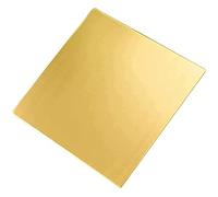 Dxcaicc Plaque en Tôle Mince en Laiton 100 x 200mm Plaque en Feuille De Tôle en Laiton pour Bricolage Matériel Fait À La Main Travail des Métaux Nouveau Un Outil,100x200x3mm