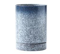 Dxcaicc Porte-ustensiles, Porte-ustensiles de Cuisine en céramique pour comptoir, Grand Support à ustensiles Stable en céramique, égouttoir Porte-ustensiles de Cuisine en céramique,E