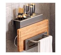 Dxcaicc Support de Planche à découper, Support de Rangement Multiple pour Cuisine, Support d'ustensiles avec Porte-Serviettes, Support de Bloc de Couteaux