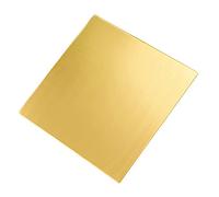 Dxcaicc Tôle de Laiton 5mm en Laiton Plaque de Feuille de tôle Mince Plaque de Feuille pour Bricolage matériel Fait à la Main Travail des métaux,100x150x5mm