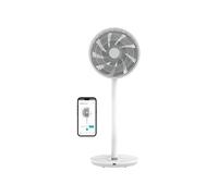 Duux Ventilateur intelligent Whisper Flex 2 - ultra silencieux 13 dB - mode nuit & minuterie - hauteur réglable (54-92 cm) - 2W éco - contrôle app & télécommande - Blanc