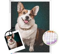 DXDOING Kit de Peinture Diamant 5D DIY Créez des Œuvres d'Art Mémorables avec Vos Grands-Parents