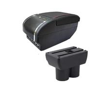 DXDQS Accoudoir De Voiture Intérieur Aux Pièces De Rénovation Boîte De Rangement Centrale pour Suzuki pour Jimny 1999-2018(E Red Line)