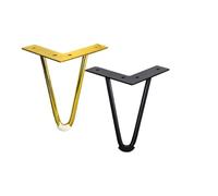 DXEAIN Furniture Legs,Table Leg,Metal,4pcs Heavy Duty Steel,Adjustable Height for Replacement,