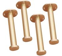 DXEAIN Furniture Legs,Table Leg,Metal,Household Bedside Tables Can Be Adjusted,