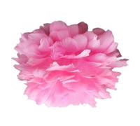 DXEHSEUY Abat-jour plume artificielle pour ampoule E27, lampadaire, lampe de table, rose, diamètre 350 mm