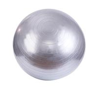 DXEHSEUY Balle de yoga antidérapante et épaisse pour la maison, la gymnastique, 55 cm, argenté