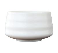 DXEHSEUY Bol à thé matcha portable durable accessoires de poterie pour fête domestique blanc