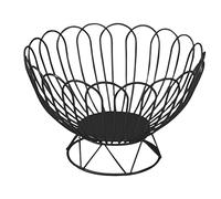 DXEHSEUY Corbeille à fruits en fil métallique - Support décoratif - Panier de rangement pour légumes - Pour la maison et les