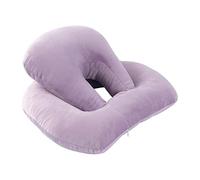 DXEHSEUY Coussin de sieste en mousse à mémoire de forme de poulpe pour bureau, voyage, bureau Roland Violet