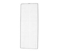DXEHSEUY Grillage en acier inoxydable pour barbecue - 19 x 50 cm - Argenté - 19 x 50 cm