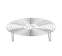 DXEHSEUY Grille de cuisson ronde en acier inoxydable pour cuisine de restaurant 24 cm, 24 cm
