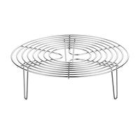 DXEHSEUY Grille de refroidissement ronde en acier inoxydable pour four à friteuse à air chaud 20 cm, 20 cm