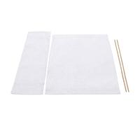 DXEHSEUY Housse de chaise de directeur décontractée avec housses de siège pour chaise de directeur Blanc