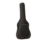DXEHSEUY Housse de transport pour guitare avec sangles réglables, résistante à l'usure, légère, orange