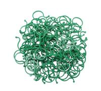 DXEHSEUY Lot de 100 attaches torsadées réutilisables pour plantes Vert Taille L