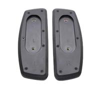 DXEHSEUY Lot de 2 coussinets de rechange pour accoudoir de chaise de bureau - Accessoires résistants à l'usure - Fixation fixe