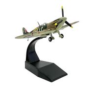 DXEHSEUY Modèle d'avion de chasse Spitfire à l'échelle 1/72 miniature réaliste