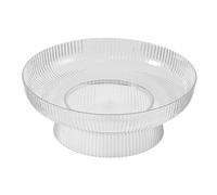 DXEHSEUY Paniers de rangement sur pied pour bol à fruits - Organisateur pour cuisine de ferme - Transparent