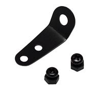 DXEHSEUY Patère de garde-boue pliable pour vélo avec crochets solides avec vis, cintre arrière 3 x 0,7 cm
