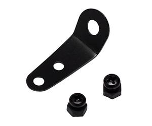 DXEHSEUY Patère de garde-boue pliable pour vélo avec crochets solides avec vis, cintre arrière 3 x 0,7 cm