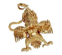 DXEHSEUY Pendentif bouddhisme thaïlandais Garuda Dieu religieux amulette à faire soi-même