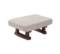 DXEHSEUY Petit banc décoratif rectangulaire pour entrée, dortoir, salon, couleur unie, 41 x 30 x 18 cm