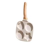 DXEHSEUY Poêle à frire 4 tasses pour omelette pour plaques à induction, cuisinière à gaz, cuisson