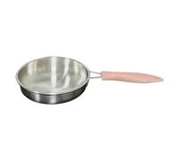 DXEHSEUY Poêle à frire et casserole à soupe avec couvercle - Ustensiles de cuisine résistants à la chaleur - Poêle à frire rose