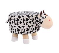 DXEHSEUY Repose-pieds en forme d'animal pour entrée, salle de jeux, appartement, vache