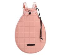 DXEHSEUY Sac à dos de tennis de grande capacité avec sangle réglable en polyester, rose, 43 x 29,5 x 4 cm