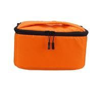 DXEHSEUY Sac de rangement pour moulinet de pêche, résistant à l'eau, portable, sac de rangement, Orange, M, comme description