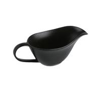 DXEHSEUY Saucière élégante pour photos - Pour steak, barbecue, pique-nique - Noir - 20 x 9 x 8 cm