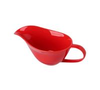 DXEHSEUY Saucière élégante pour photos - Pour steak, barbecue, pique-nique - Rouge - 20 x 9 x 8 cm