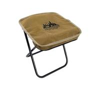 DXEHSEUY Tabouret de camping pliable avec sac - Pour jardin, barbecue, randonnée - Kaki