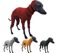 DXFWYTZQ Manteau d'hiver pour chien Veste Pull à capuche ajusté pour chien Pull Sweater pour chien, Vêtements pour chien Lévrier Col roulé Sweatshirt Pull, T-shirt chaud Vêtements pour animaux pour