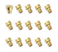 DXiongW 15 Pièces Gicleur Carburateur 4 mm M4 Kit de Gicleur Principal de Carburateur pour Dellorto SHA PHBG SHB PHBD Taille 40 44 46 48 50 52 54 56 58 60 65 70 75 80 85 pour Moto PWK Keihin PE CVK
