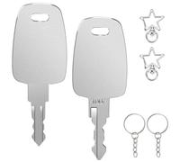 DXiongW TSA007 TSA002 Lot de 2 Clés Multifonctionnelles Clé à Bagages pour TSA 002 007 Clés Principale TSA et Porte Clé Compatible avec Cadenas à Bagage de Voyage Valises Mot de Passe Serrures TSA