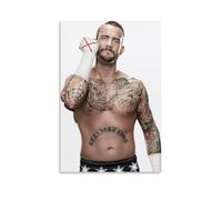 DXLFHG CM Punk Poster imperméable moderne Décoration murale Unique Décoration d'intérieur Excellent souvenir pour les anniversaires et les anniversaires Style sans cadre 30 x 45 cm