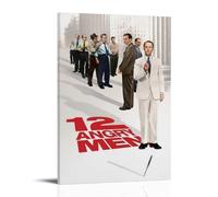 DXLFHG Poster moderne imperméable 12 Angry Men - Décoration murale unique - Excellent souvenir pour les anniversaires et les anniversaires - Style cadre 20 x 30 cm