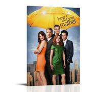DXLFHG Poster moderne imperméable How I Met Your Mother - Décoration murale unique - Excellent souvenir pour les anniversaires et les anniversaires - Style cadre 60 x 90 cm