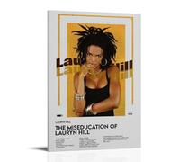 DXLFHG Poster moderne imperméable The Miseducation of Lauryn Hill - Décoration murale unique - Excellent souvenir pour les anniversaires et les anniversaires - Style cadre 20 x 30 cm