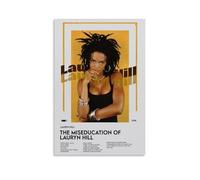 DXLFHG Poster moderne imperméable The Miseducation of Lauryn Hill - Décoration murale unique - Excellent souvenir pour les anniversaires et les anniversaires - Style sans cadre - 50 x 75 cm